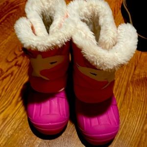 Cute unicorn boots in good condition